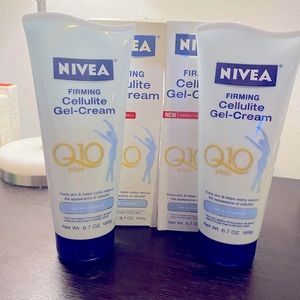 Two** Nivea Firming CELLULITE GEL PLUS Q10 L-Carnitine 200 ml (6.8 fl oz